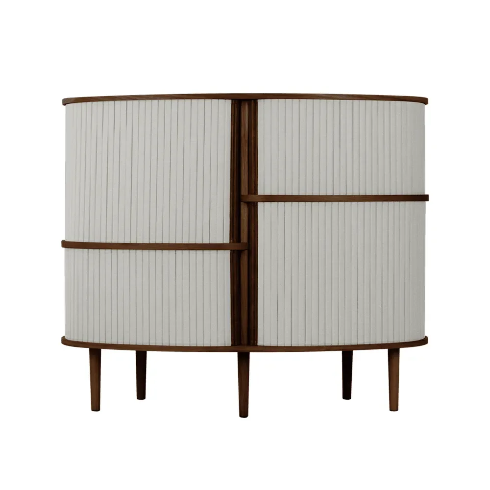 Audacious Highboard Kaappi tumma tammi/Sterling