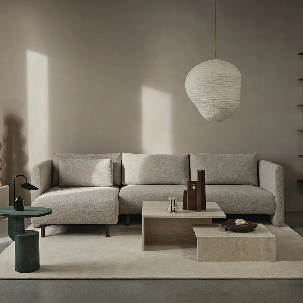 Distinct Grande Duo pöytää - Travertine