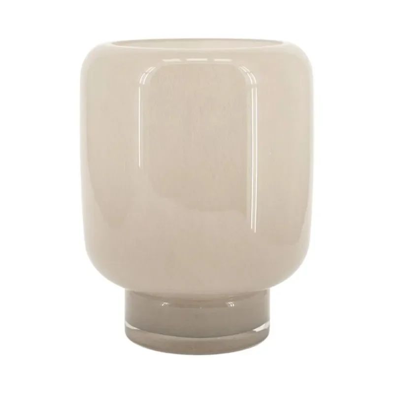 By-Boo, Solenne large 19,5x19,5x25 cm lasi taupe
