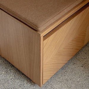 Säilytyspenkki Hideaway Ristikko – Sugar Brown