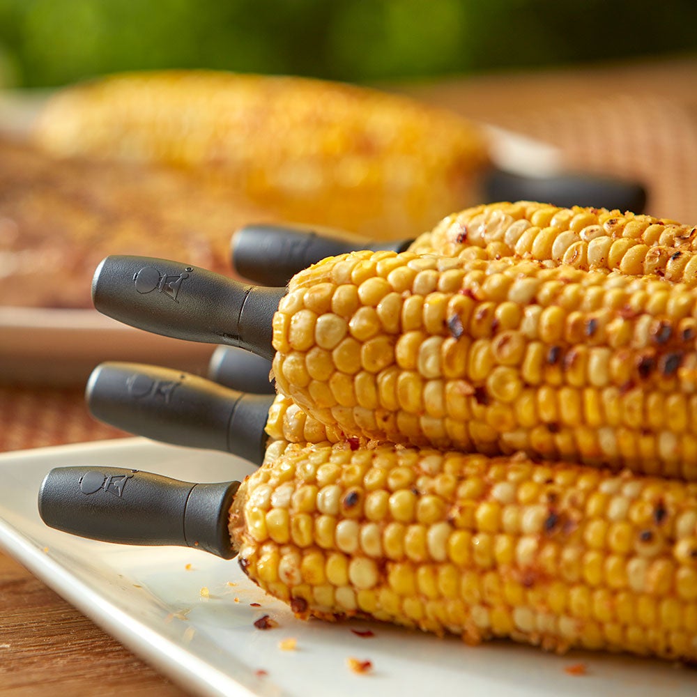 Maissipidike 4-setti ruostumaton teräs / nailon Weber 