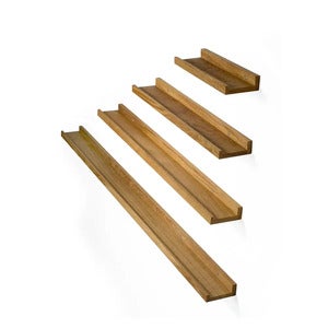 Zitti Kuvahylly 30 cm öljyttyä tammea