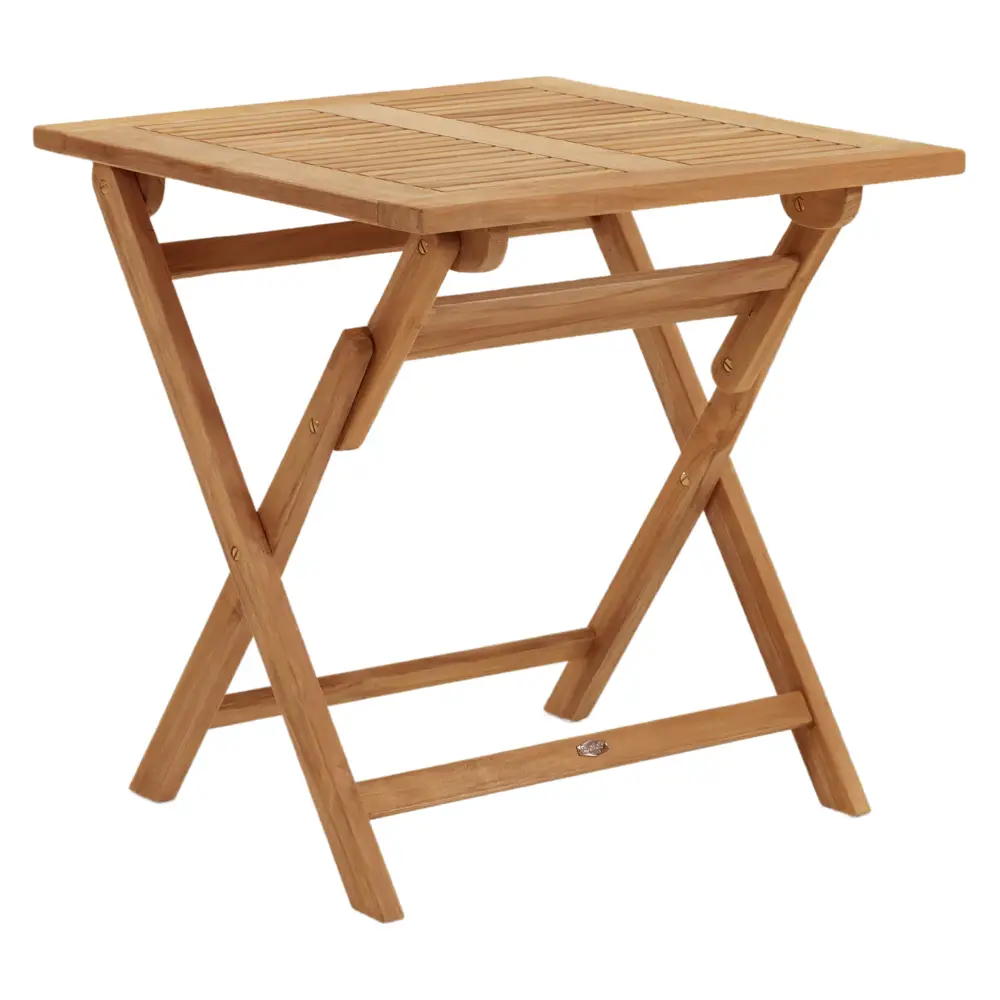 TURIN Ruokapöytä 70x70 K74 cm - Tiikki