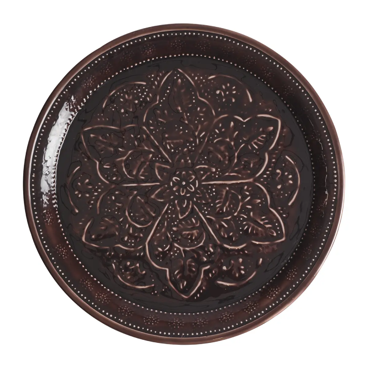 Affari of Sweden, ELDORADO tarjotin ruskea Ø 47 cm
