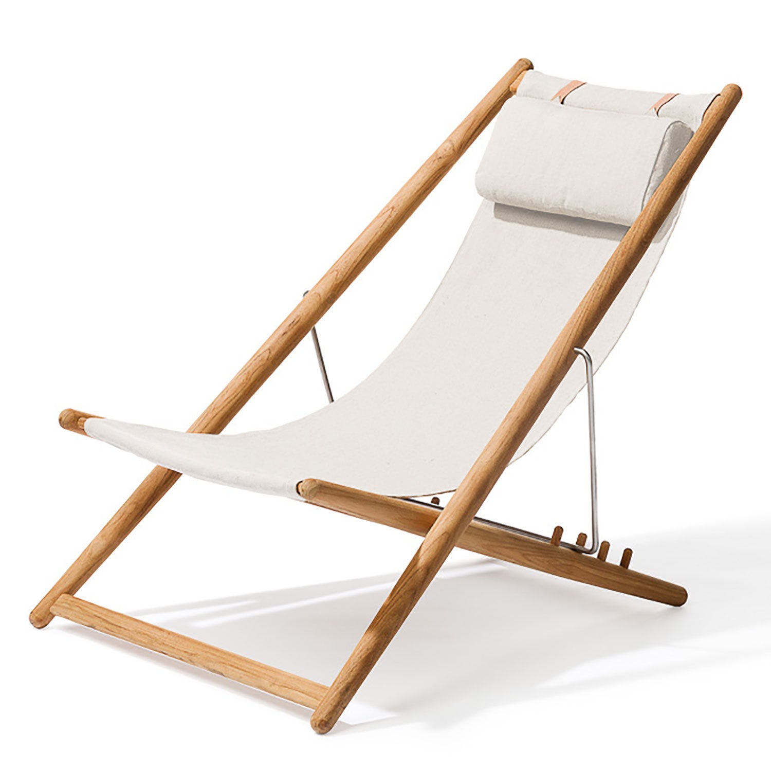 H55 lepotuoli tiikki Skargaarden