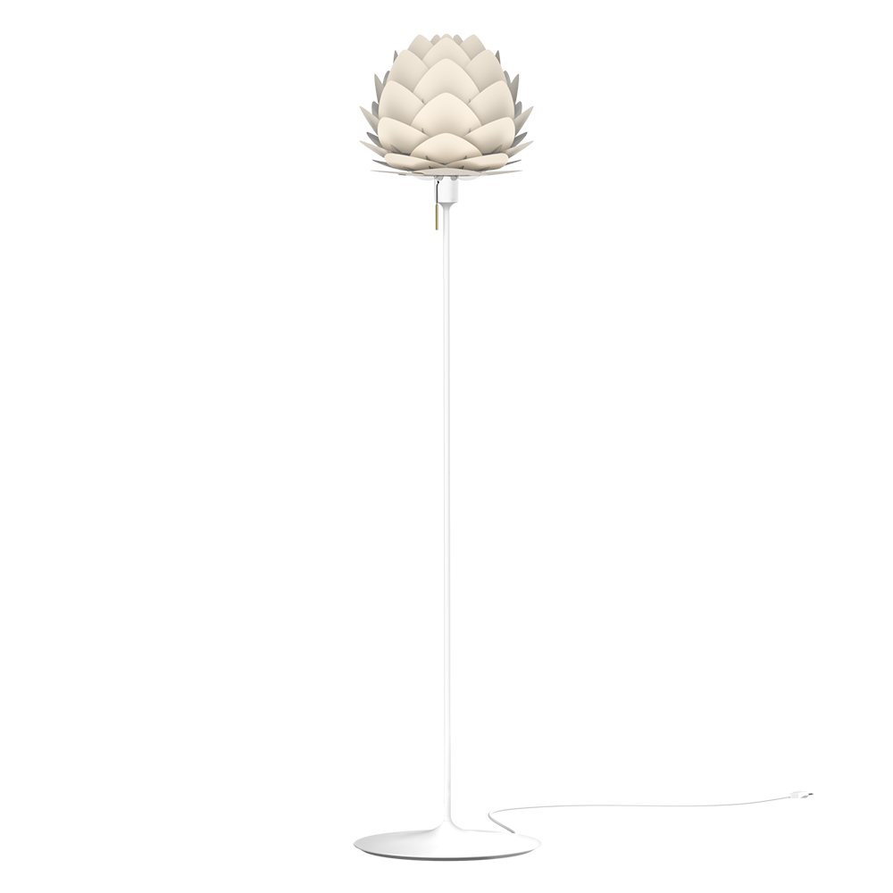 Aluvia Lampunvarjostin Ø40 cm Pearl White