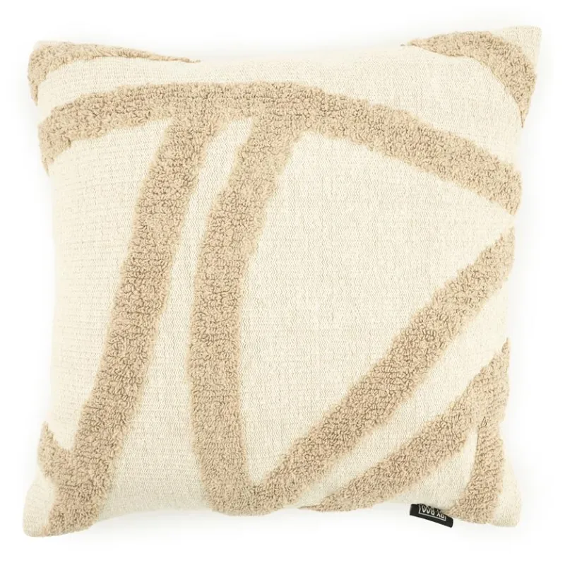 By-Boo, Pillow Majani - taupe 45x45 cm