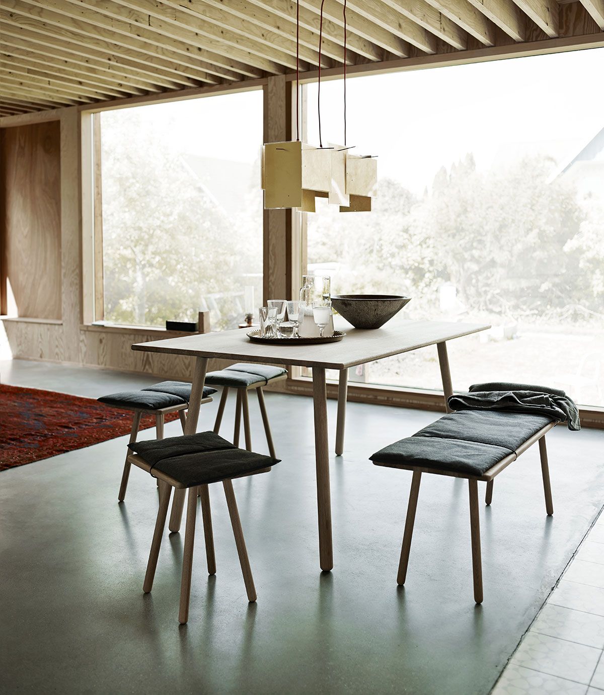 Georg penkki 124x38 cm tammi