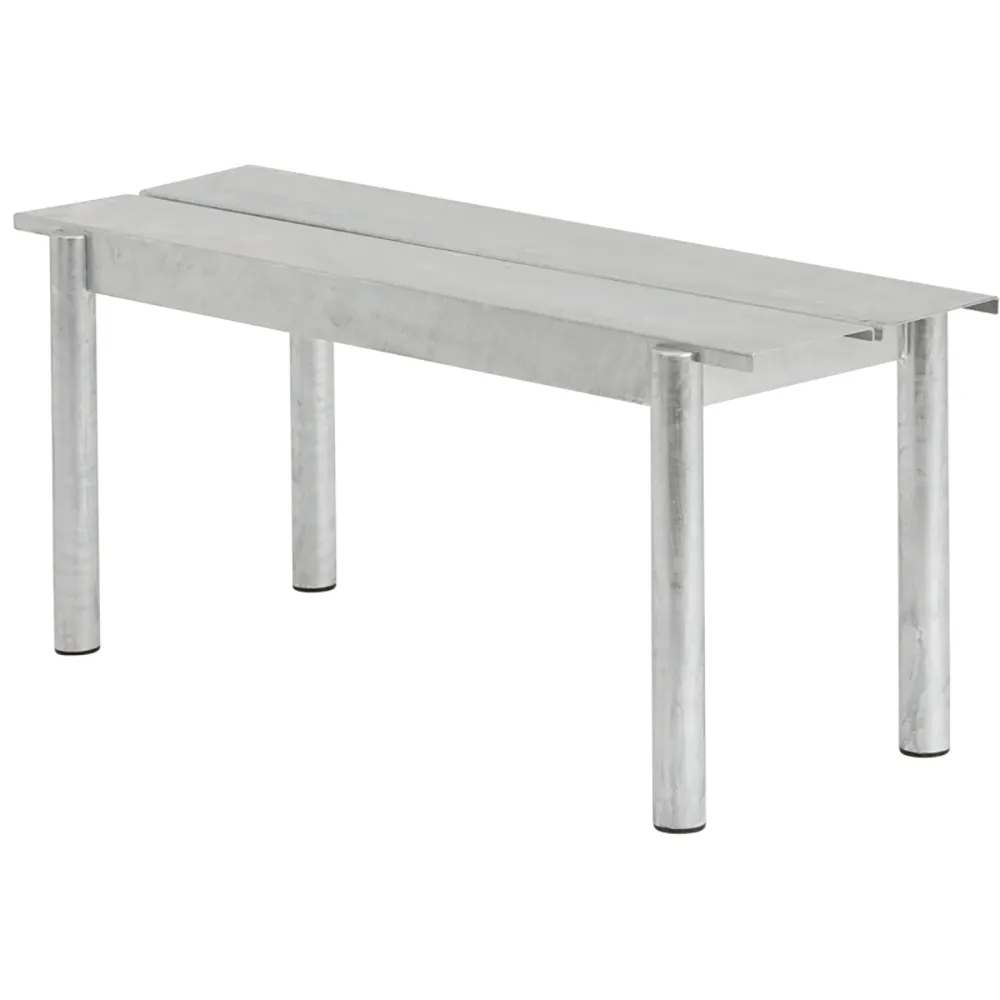 Muuto, Linear Steel Penkki 110x34 cm Warm Galvanized Steel