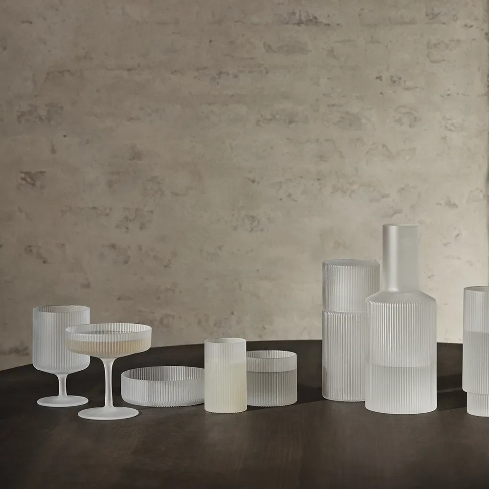 Ripple Viinilasit 2-pack - Frosted