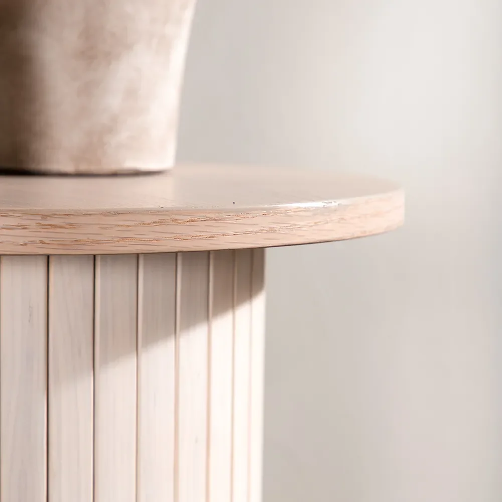 Bianca sivupöytä White Wash 