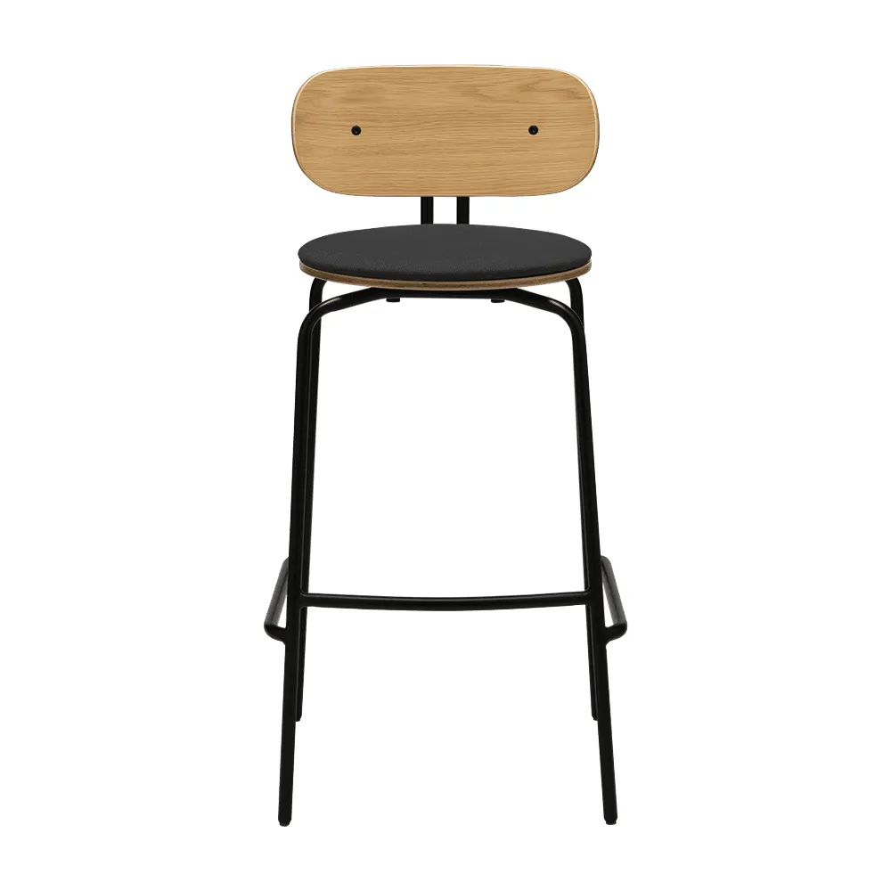 Curious baarituoli tammi/musta Shadow