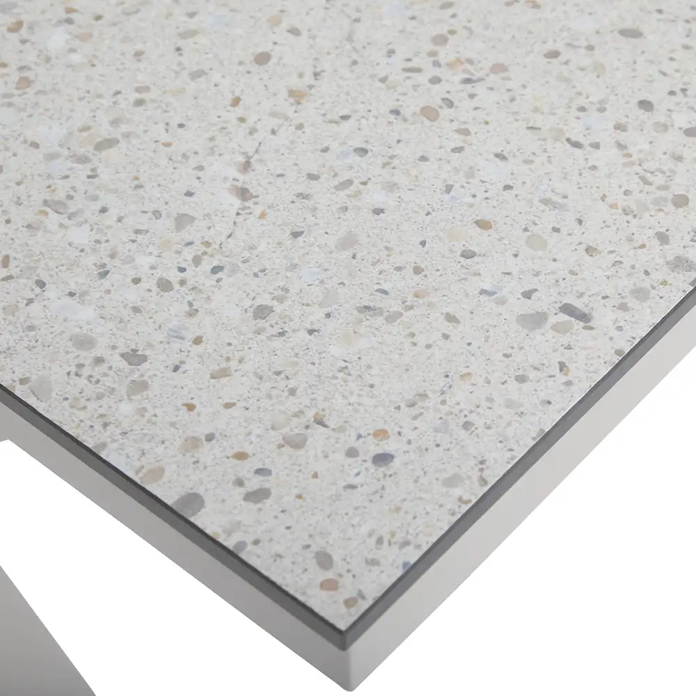 Hillmond ruokapöytä HPL 238/297x100 khaki/beige