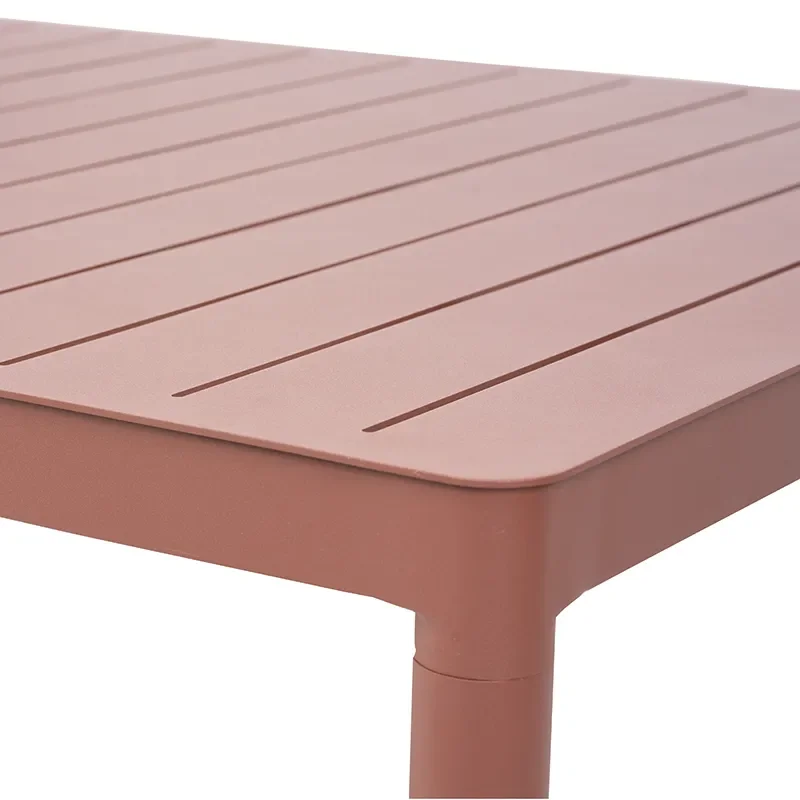 Bigby ruokapöytä 76x144 cm Zin Red