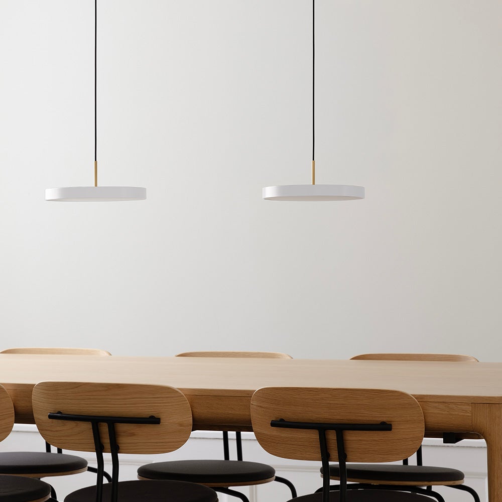 Asteria Plus Mini Ø31 cm kattovalaisin Nuance Mist/musta