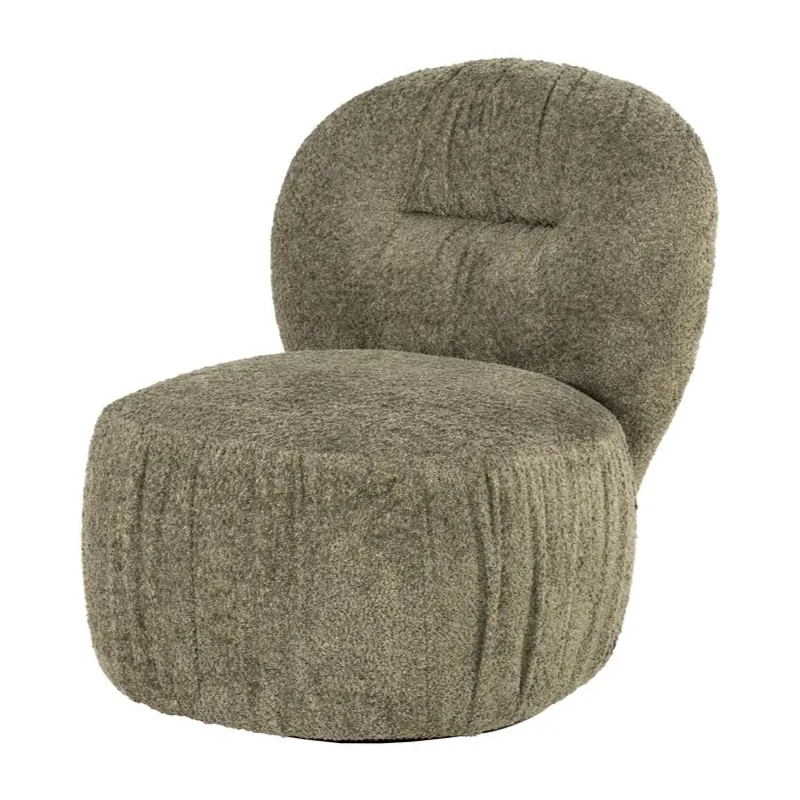 Roux lounge-tuoli 72x91x76,5 cm polyesteri vihreä