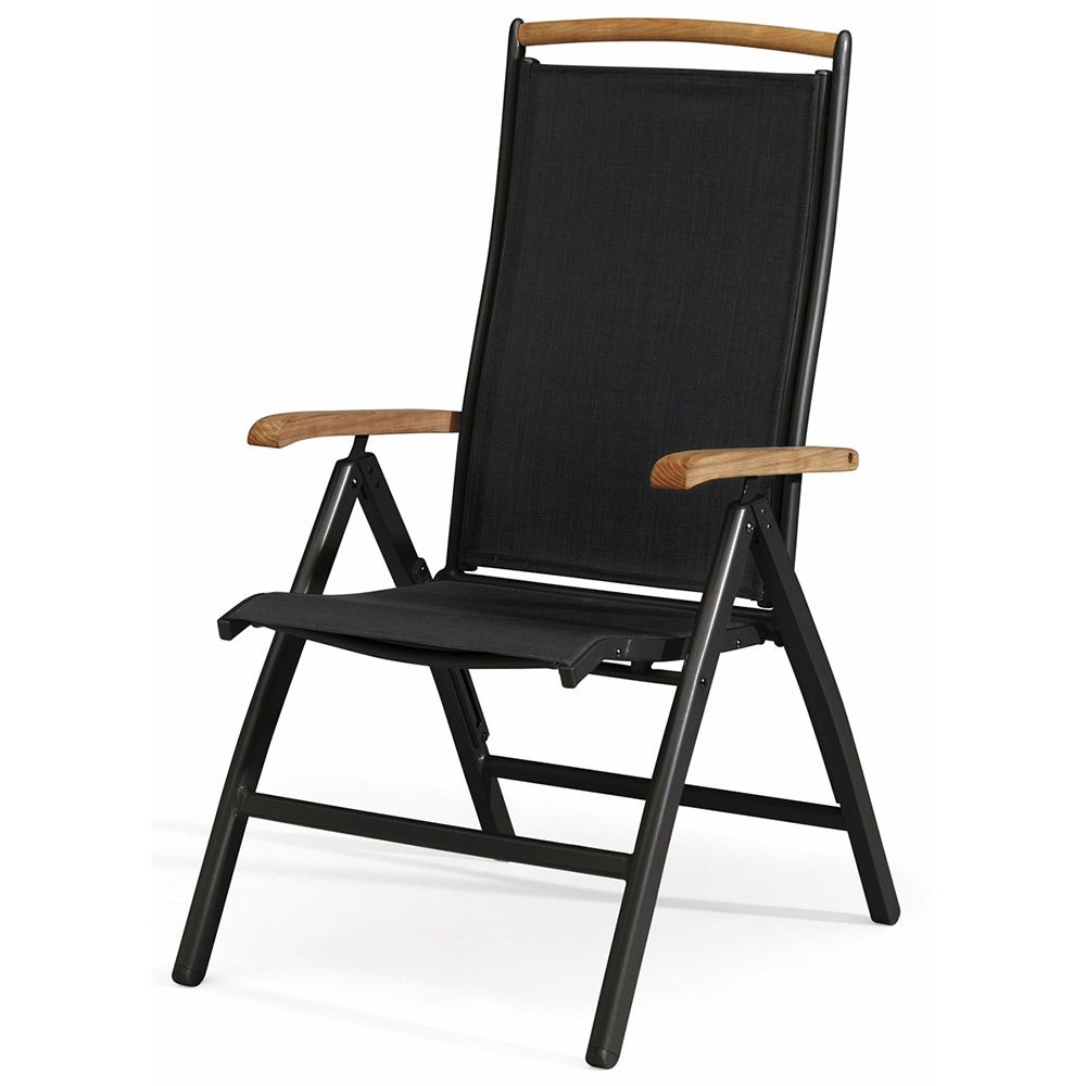 Nydala Säätötuoli Musta/Musta Teak