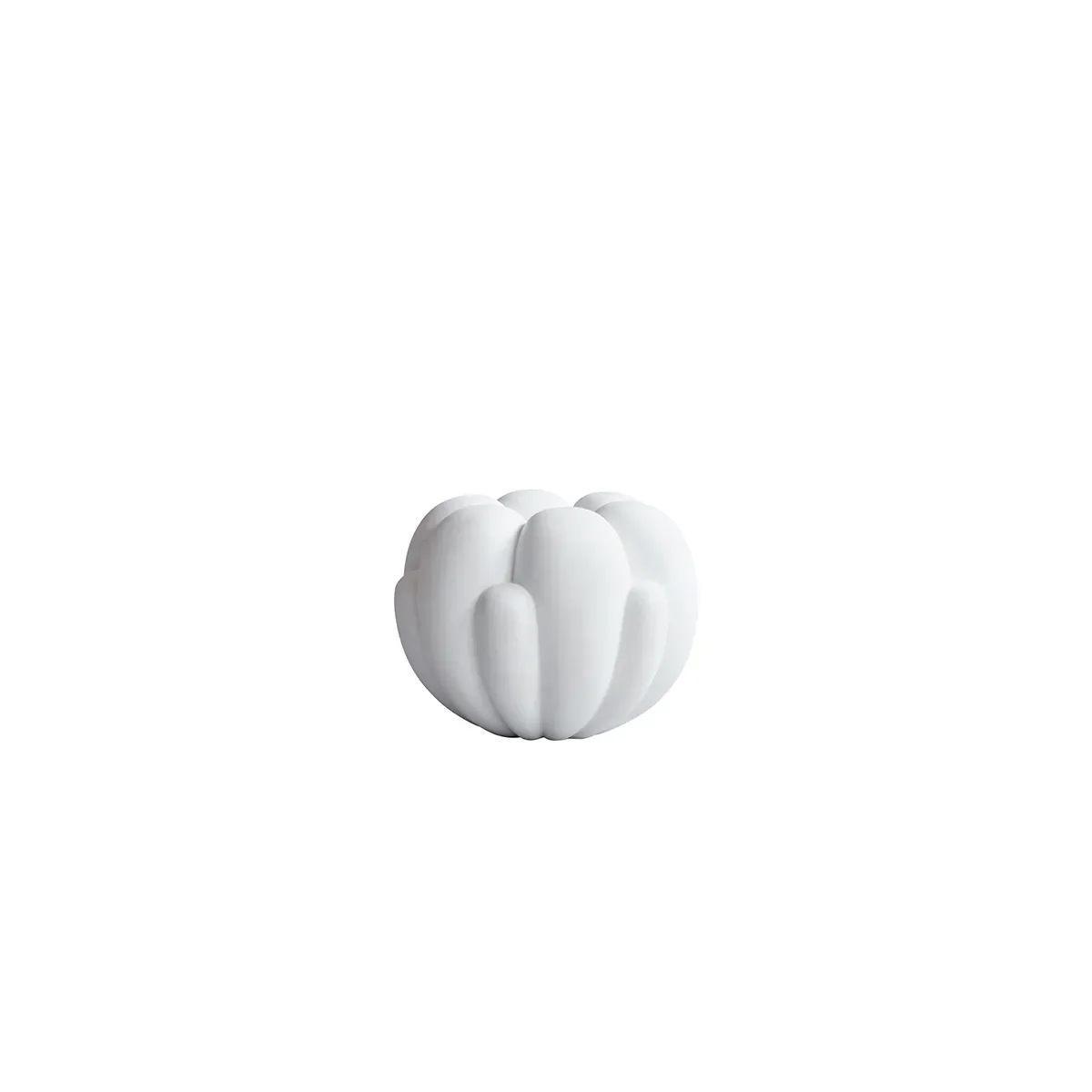 Käsintehty maljakko Bloom Petit Bone White H18 cm
