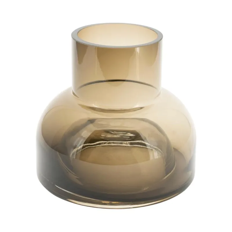 Sei small Maljakko 18x18x16 cm Lasi Ruskea