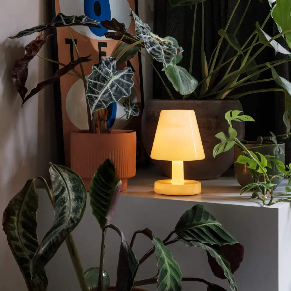 Edison the Ambiance - Pöytävalaisin pale yellow