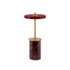 Asteria Move Mini Kannettava lamppu Red Marble