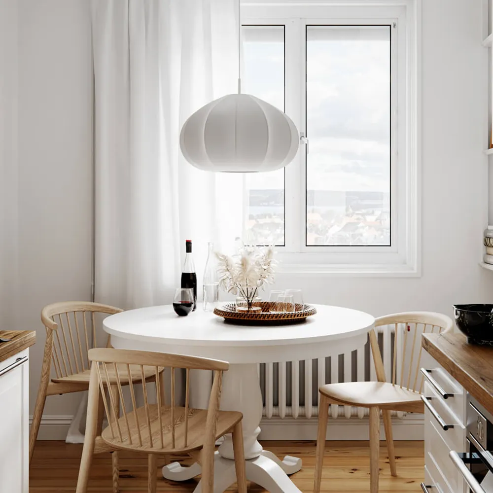 Ebba kattovalaisin Ø50cm valkoinen