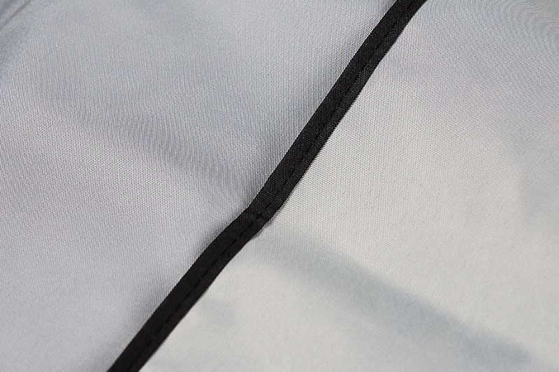 Kalusteen suojapeite 90 x 240 cm korkeus 65 cm harmaa Brafab