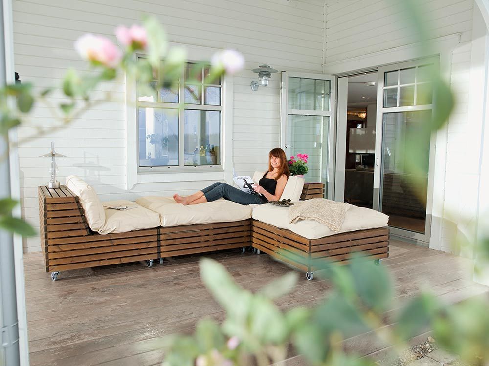 Bara Vara divaani ruskea 