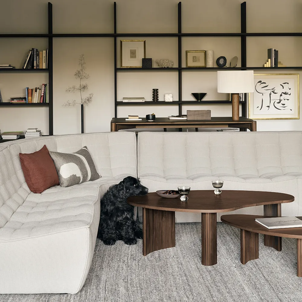 N701 Pyöreä kulma Ecru