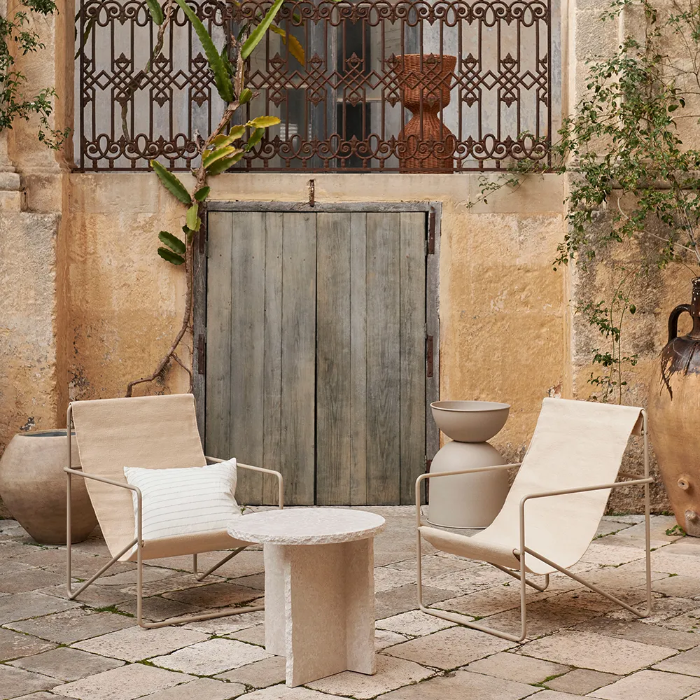 Desert Lounge Fåtölj Olive/Cloud