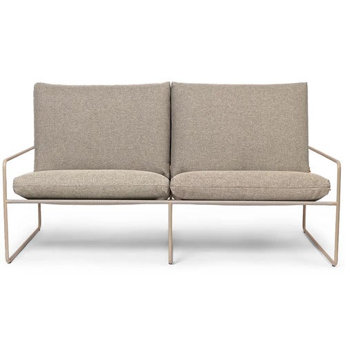 Desert 2-istuttava sohva Cashmere/Dark Sand