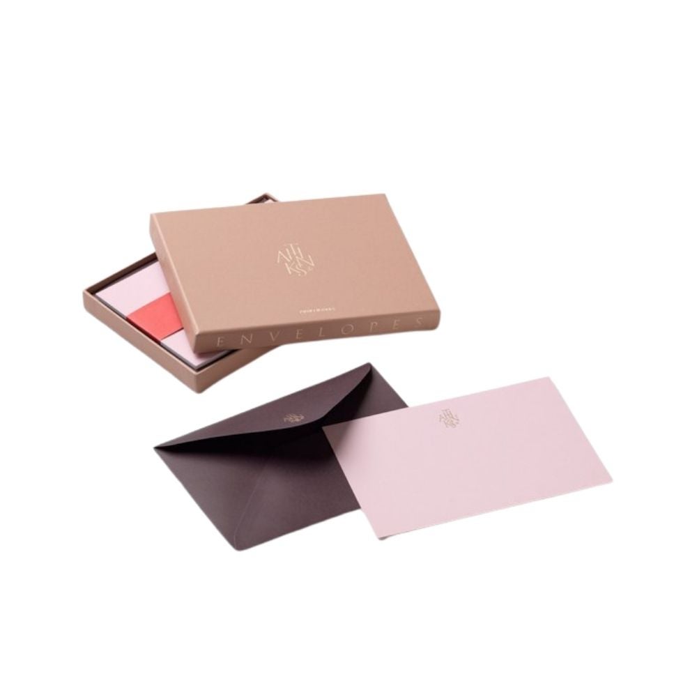 Card & Envelope Set - Thanks Beige