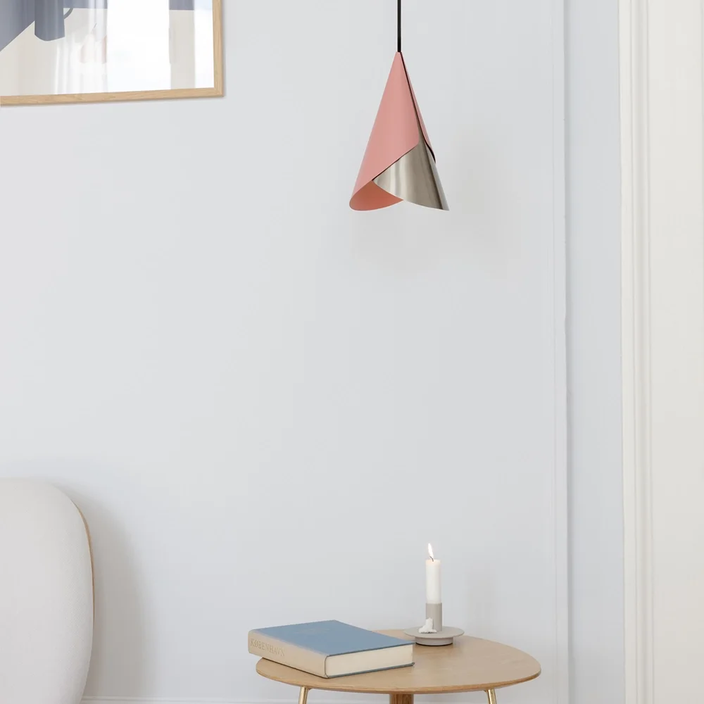 Cornet Lampunvarjostin Nuance Rose/Steel