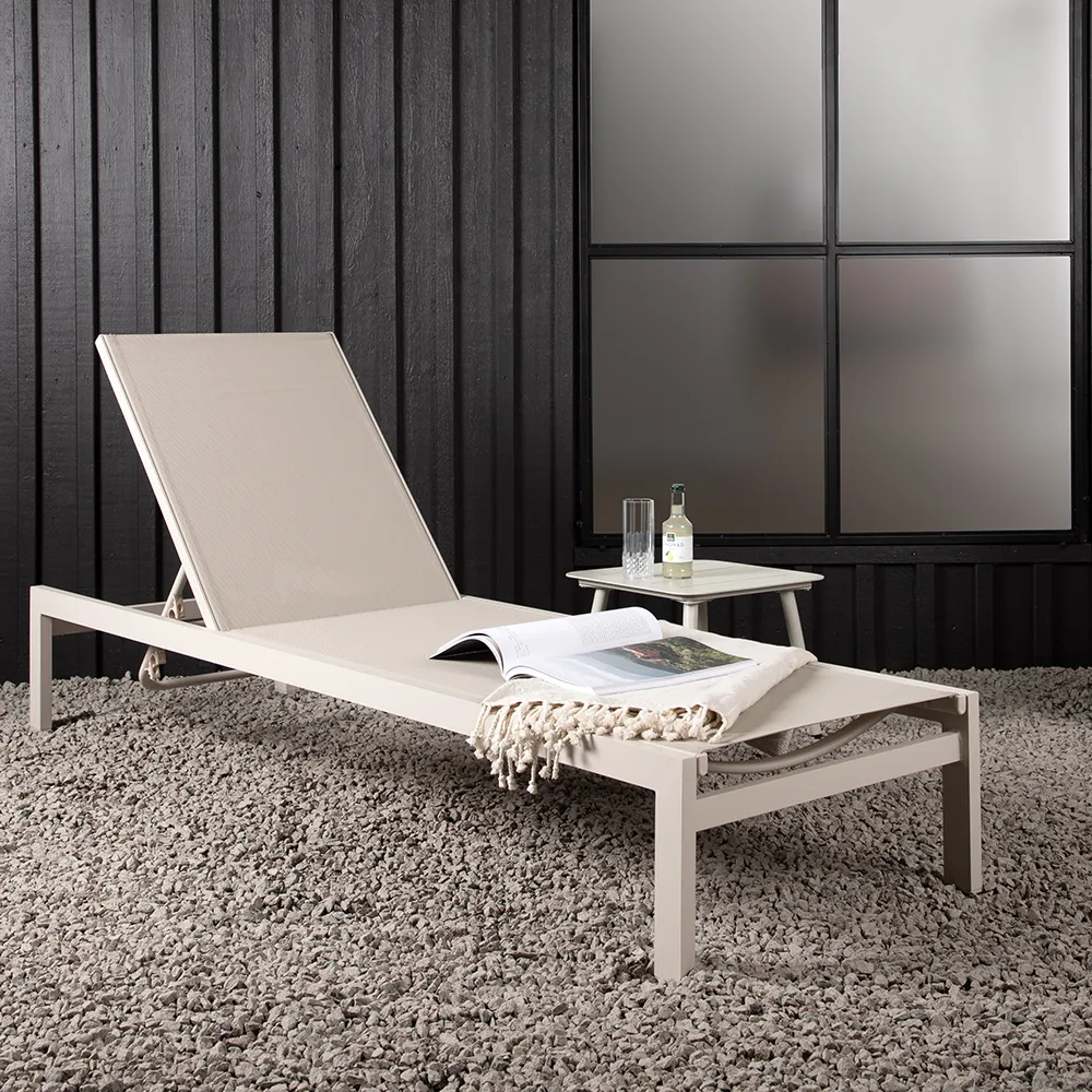 Copacabana aurinkotuoli beige 2 kpl