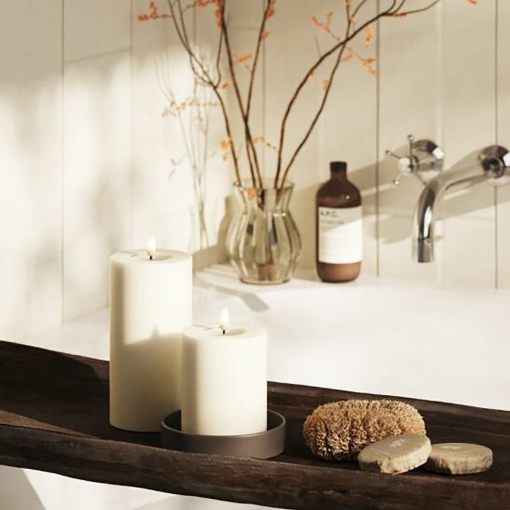  LED-lohkovalo 7,5x10 cm valkoinen