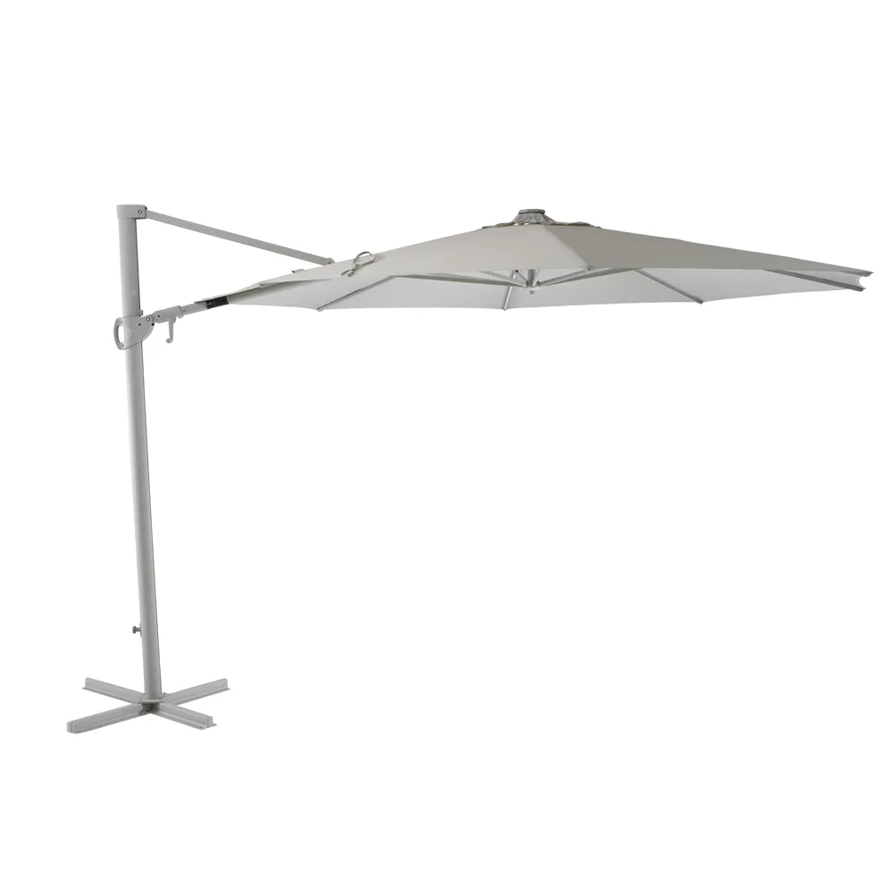 Cilento aurinkovarjo 350 cm Light Grey / Khaki