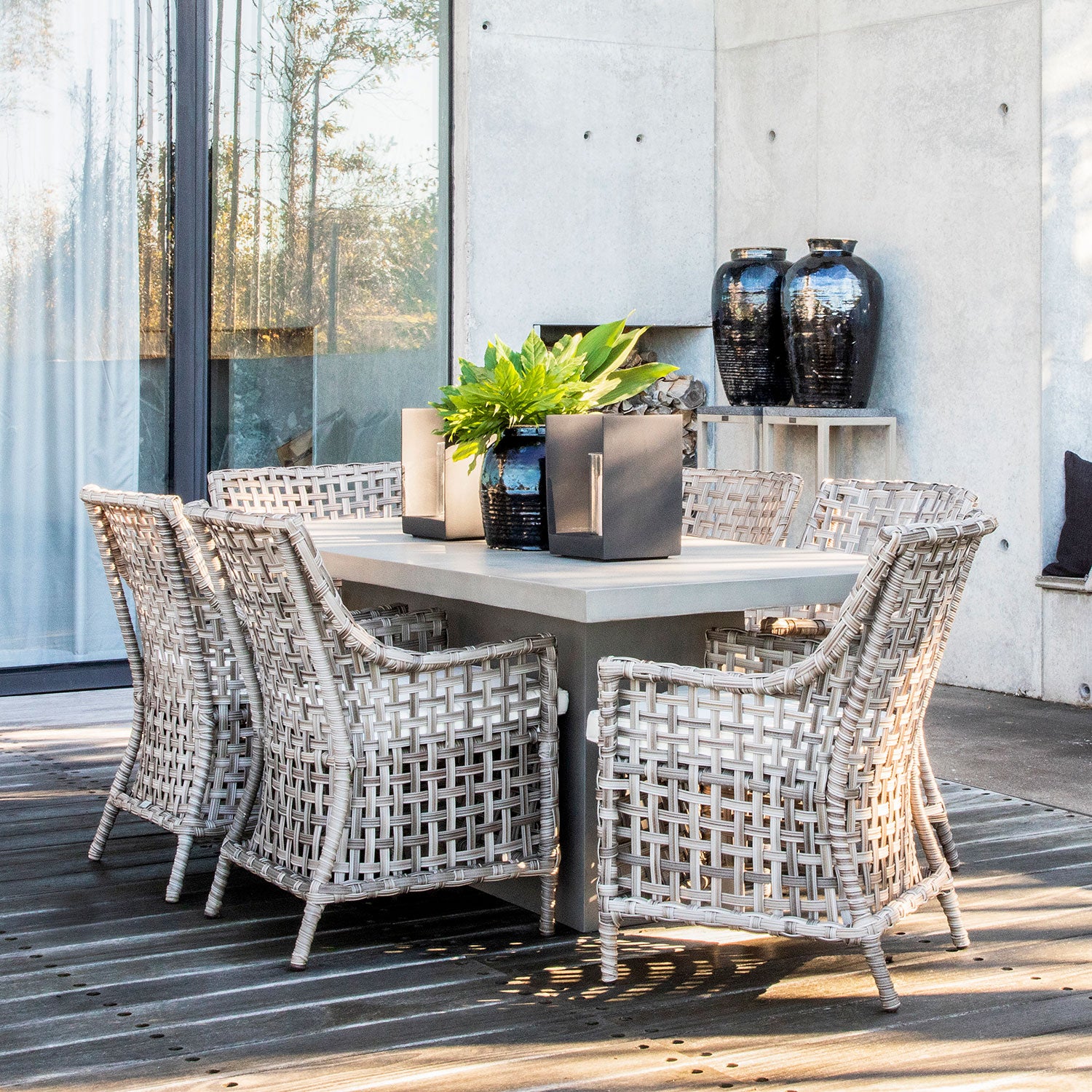 Malaga & Campos ruokailuryhmä Artwood 