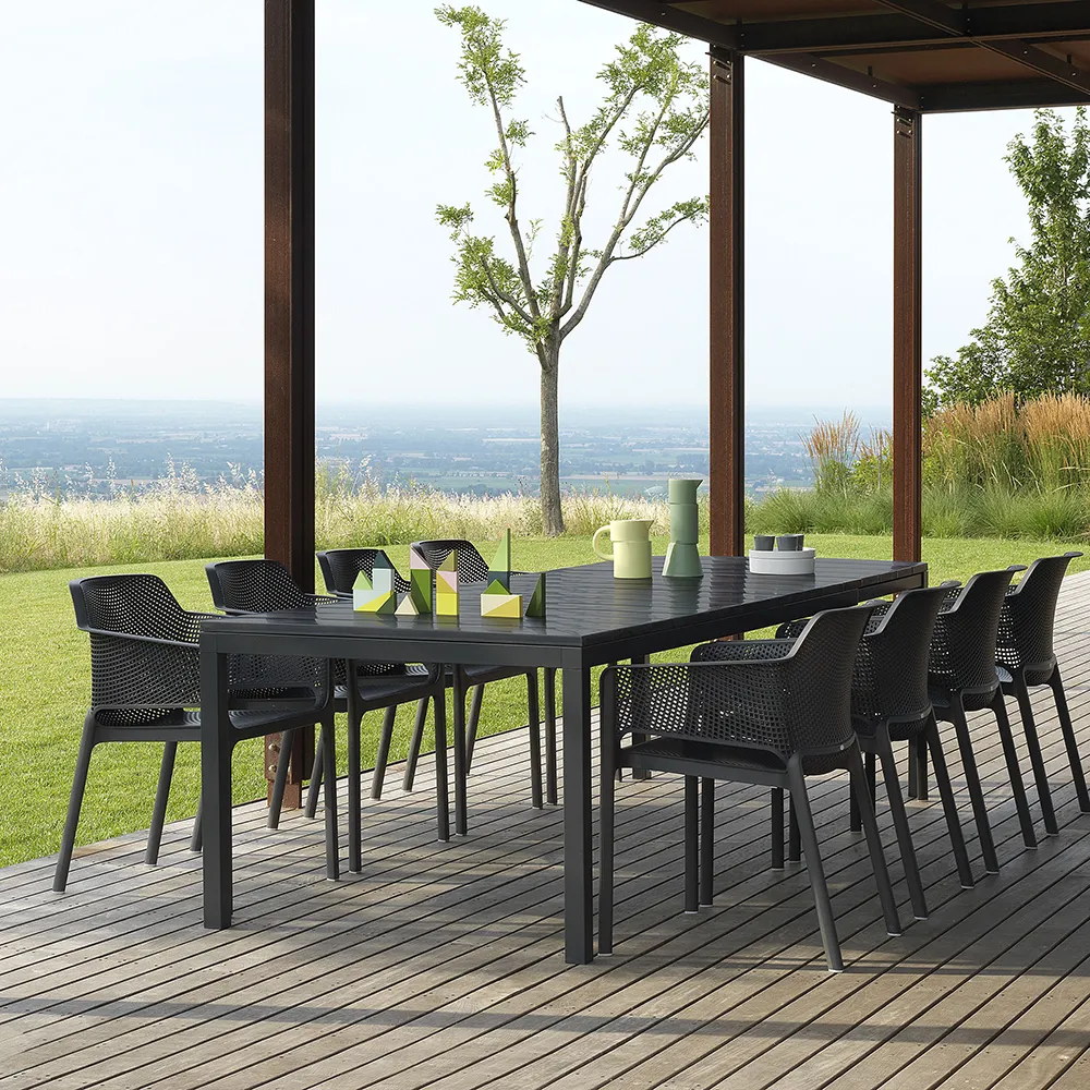 Rio Ruokapöytä 210/280x100cm White