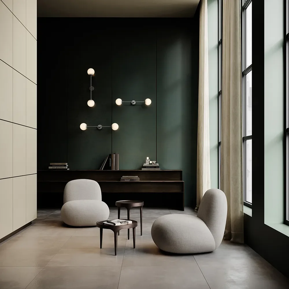  Phantom-sohvapöytä matala - Burn Antique