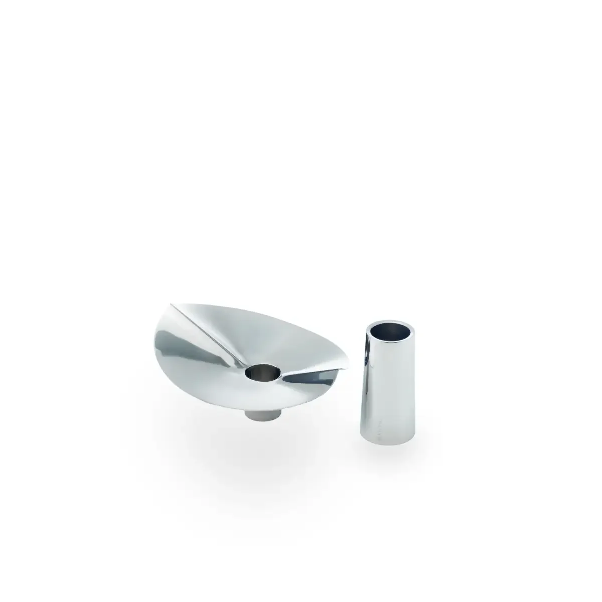 Löv Mini Ø12xH10 cm Ruostumaton teräs Klong