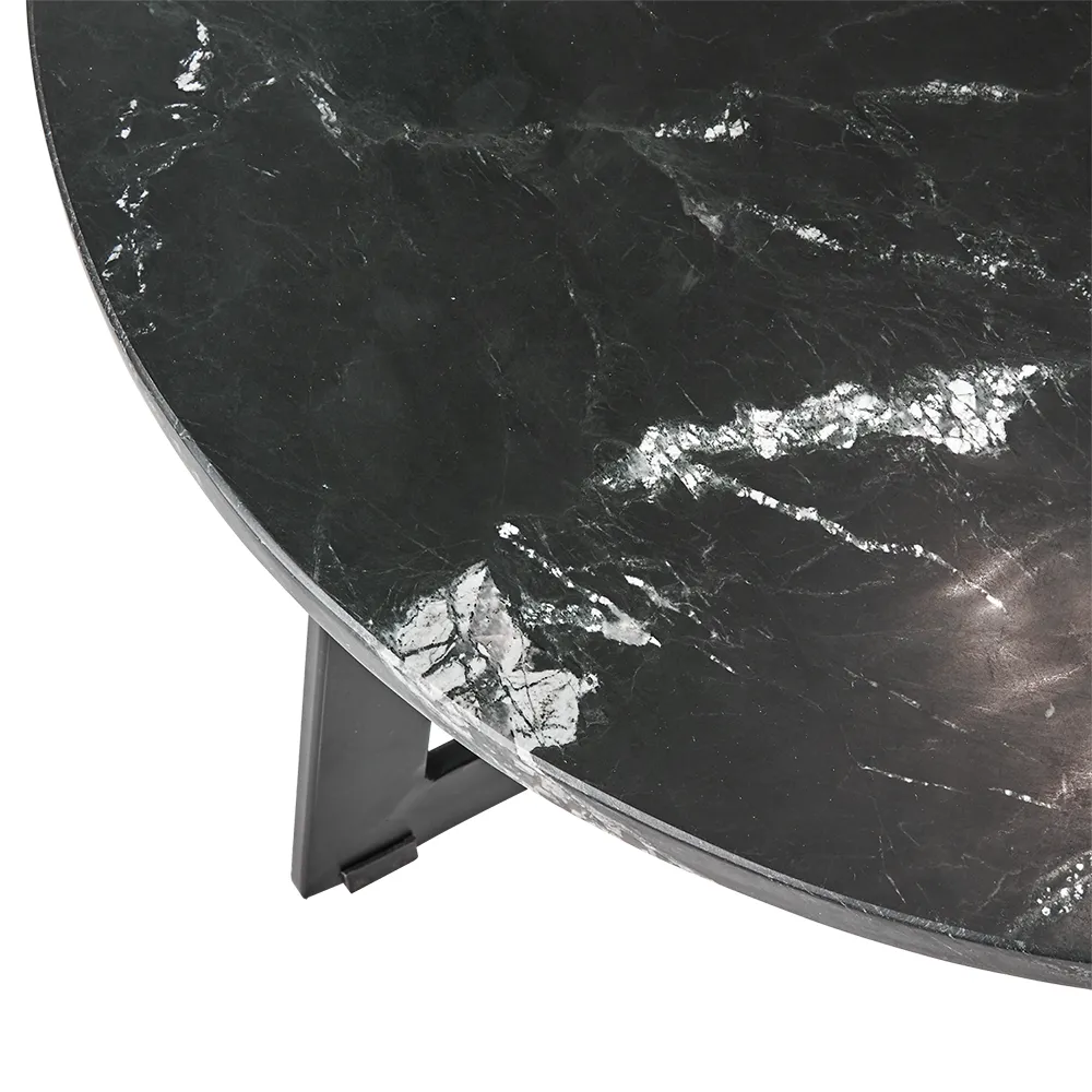  MILAN-pöytä musta Ø70 cm