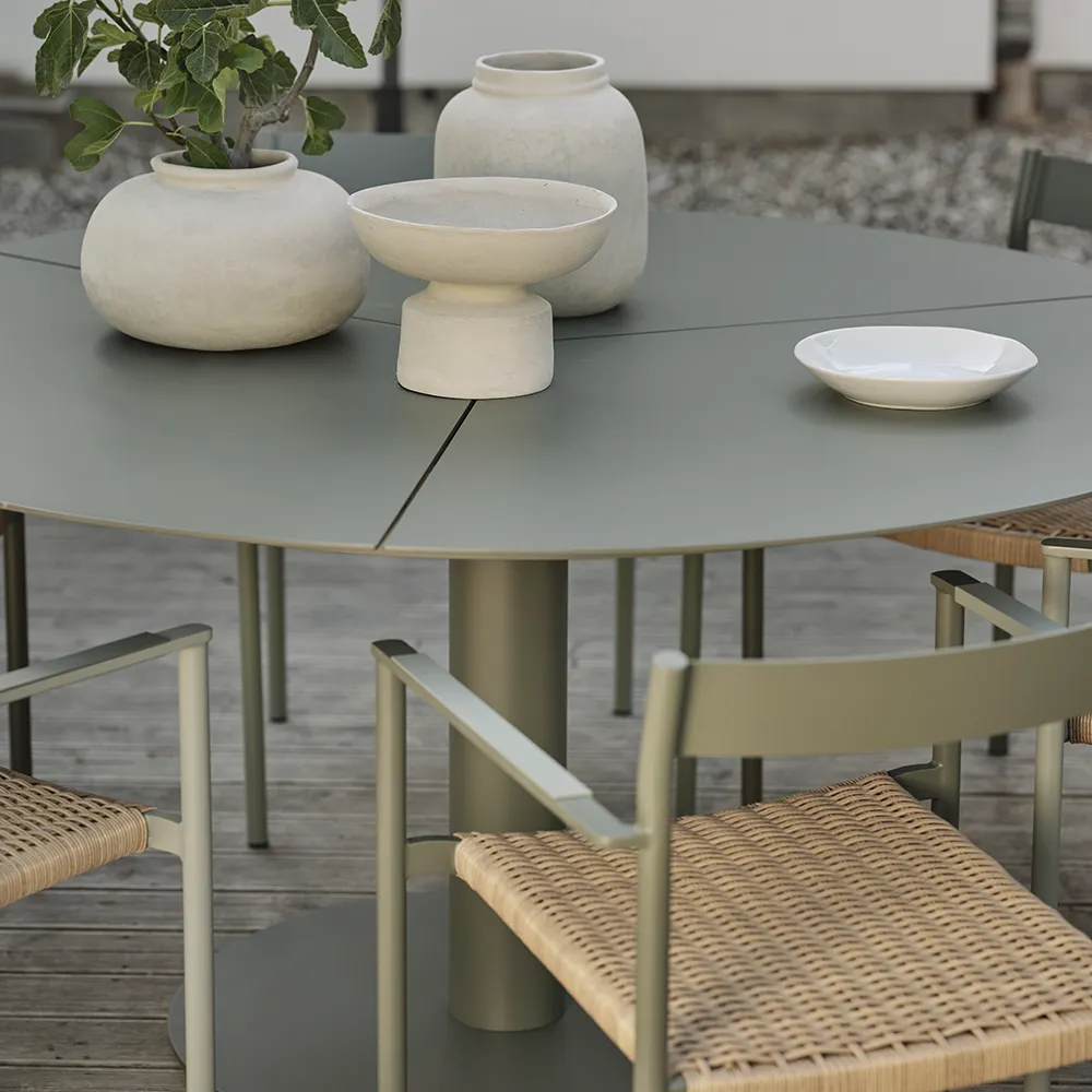 DK käsinojatuoli nordic green