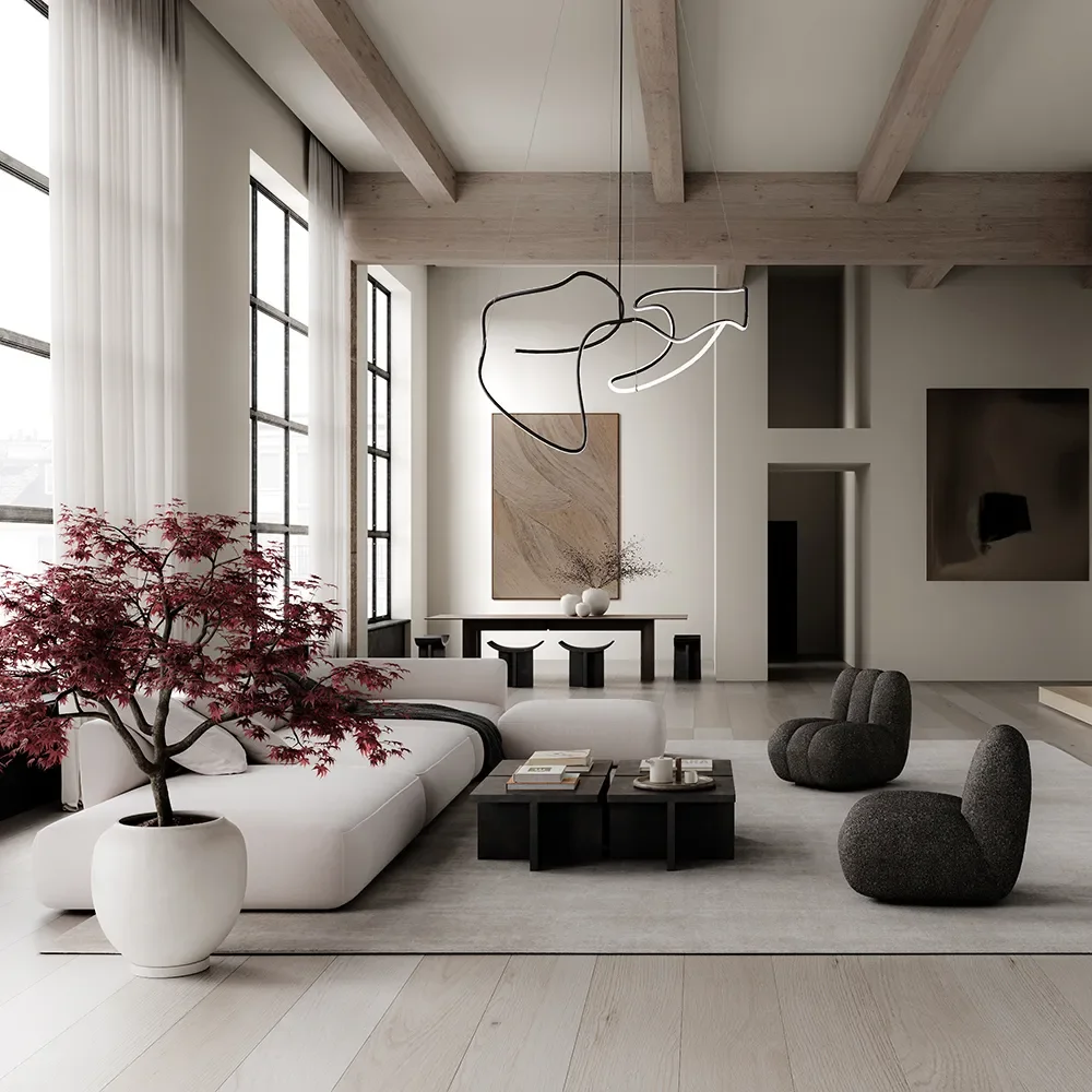 Brutus-sohvapöytä - Kahvi