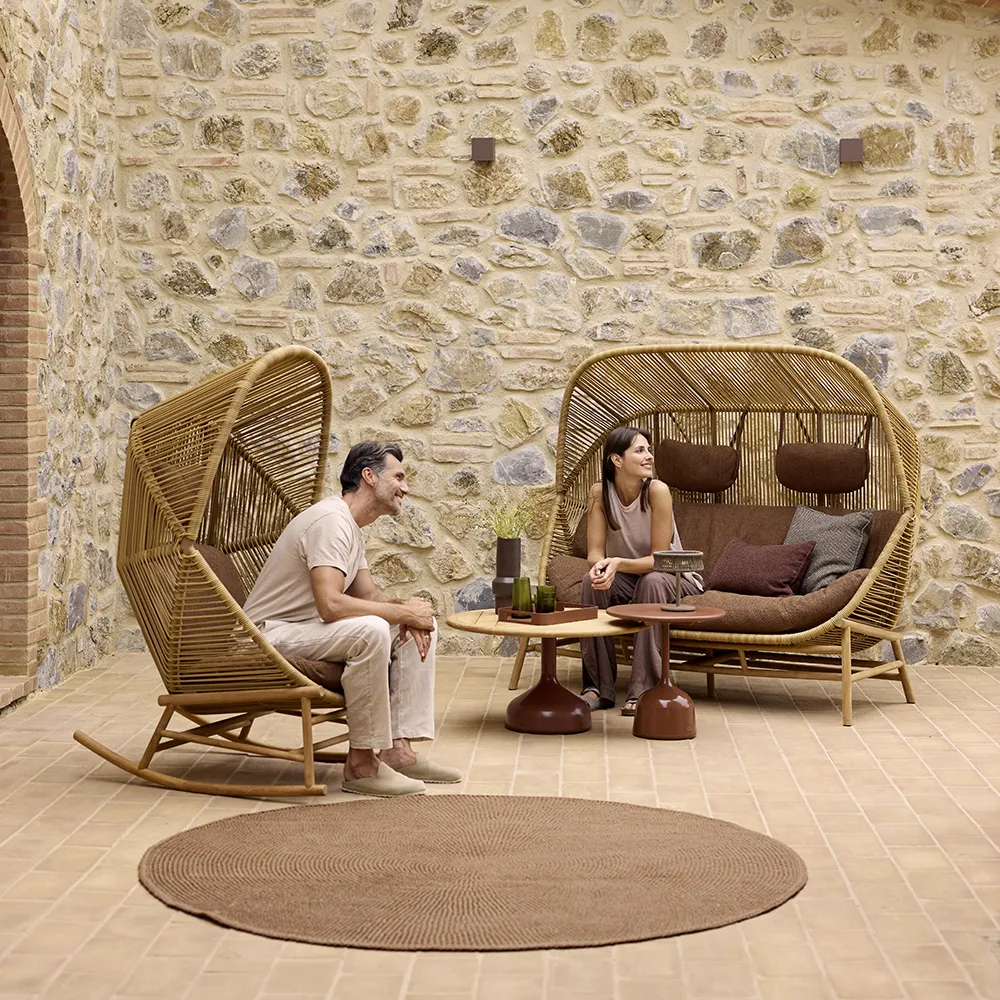 Hive 2-istuttava sohva Natural Weave