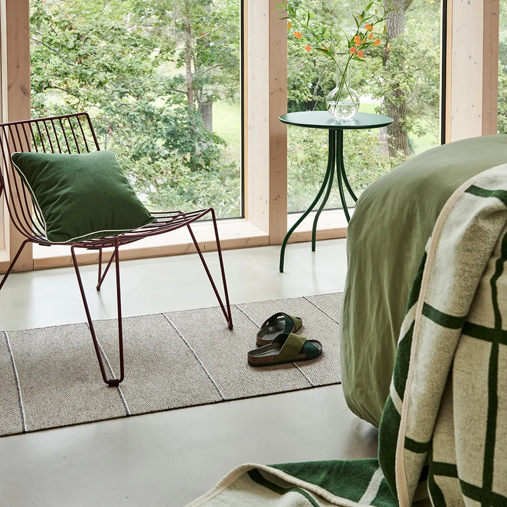 Lea matto Potato/Dark Brown/Vanilla 70 x 225 cm