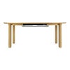 Comfort Circle Ruokapöytä jatkeella 132-202x132 Oak