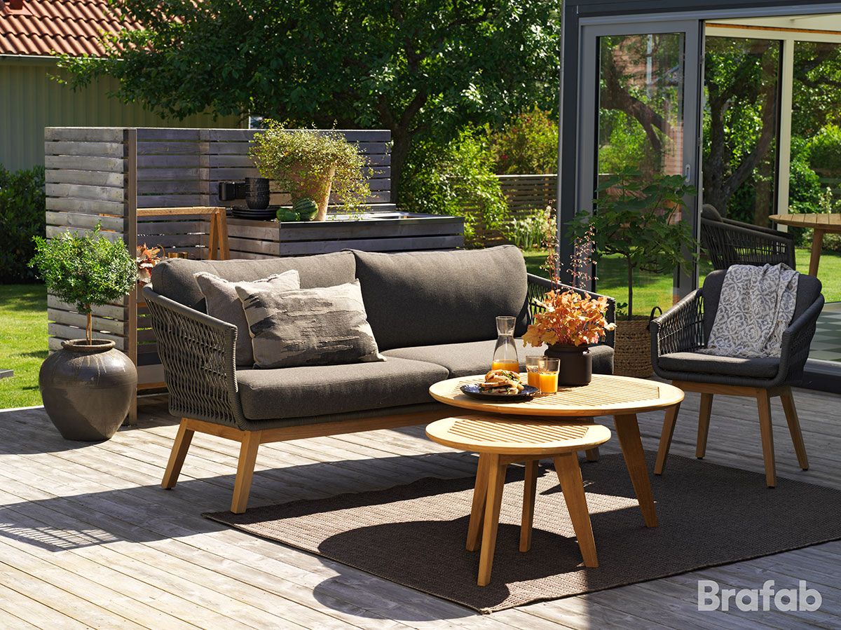 Kenton nojatuoli harmaa/harmaa Brafab