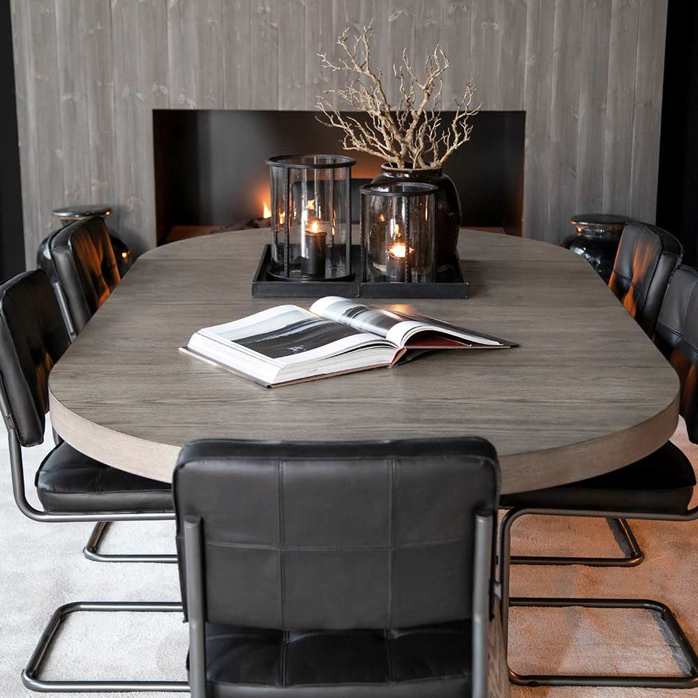 Carlos ruokapöydän tuoli Black Artwood 