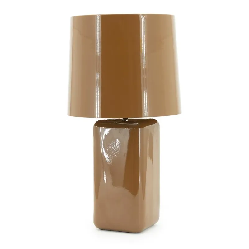 Table lamp Dixon - mustard 27x27x47 cm
