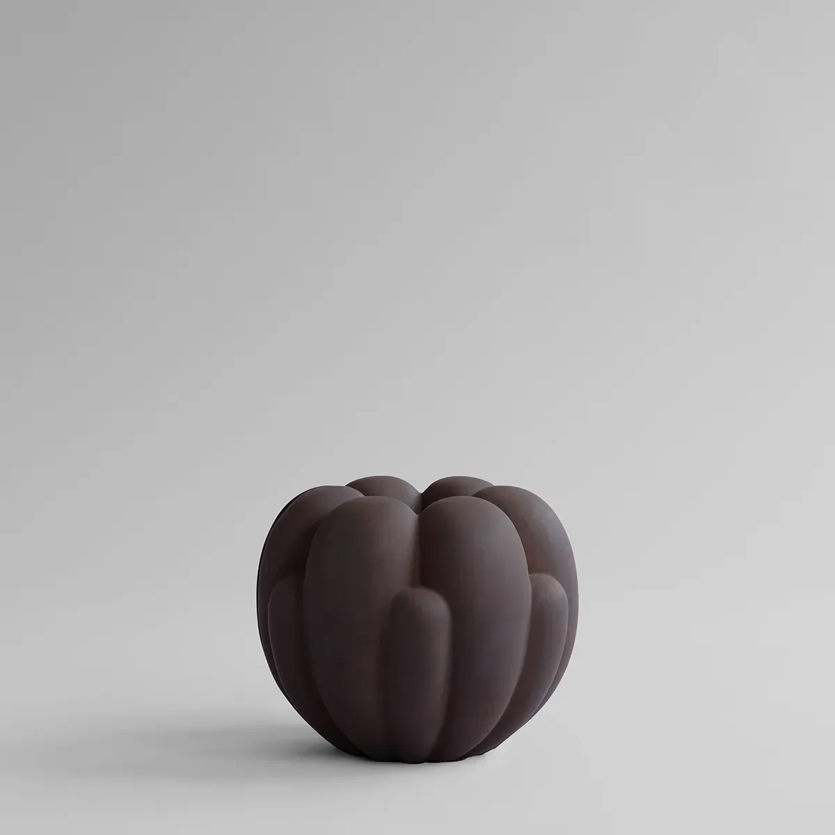 Käsintehty maljakko Bloom Mini Chocolate Brown H27 cm